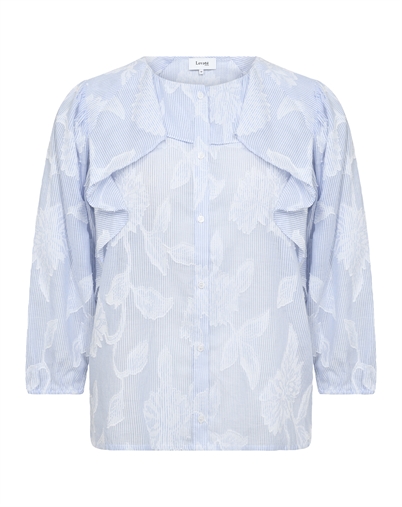 Leveté Room - LR - Lisa 4 Skjorte - Nordic Breeze Combi